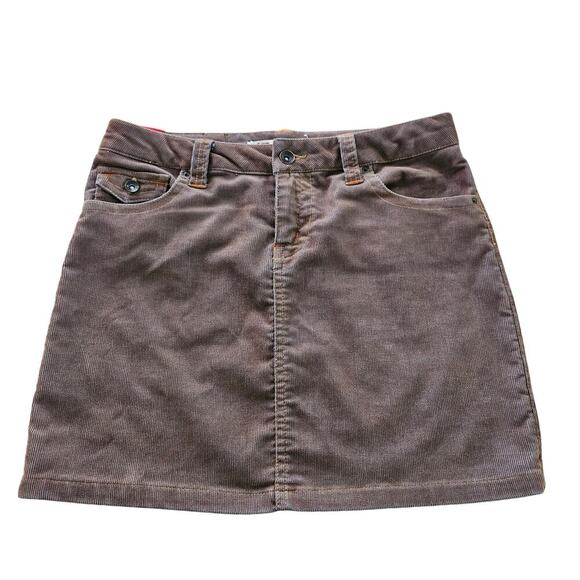Kancan Brown Corduroy Mini Skirt. Size Small - Picture 1 of 4